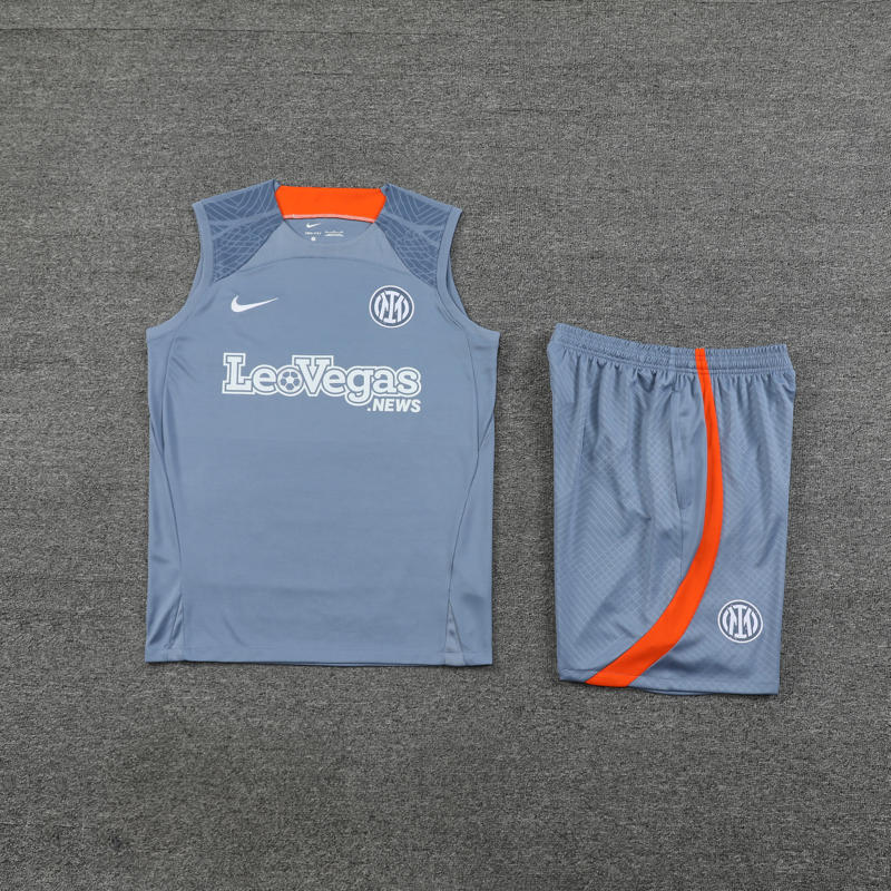 Kit regata Inter de Milán Cinza